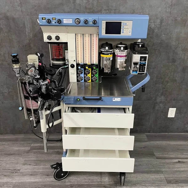 Anesthesia Machine Narkomed GS w/Spirocell Ultrasonic Flow Meter , Used, 1/Ea