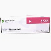 Exam Gloves, PremierPro Plus Nitrile, Medium, 200/Box