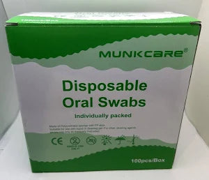 Oral Swabs Individually Wrapped 100/Box