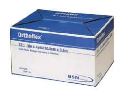 Latex Cast Bandage- 4 In x 4 Yds- 5-8 Min Fast, 12/Box