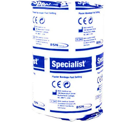 Specialist Plaster Bandage, Fast Setting, 5" x 45", 20/Box