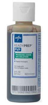 ReadyPrep PVP 10% Povidone-Iodine Solution, 2fl oz., 20/Box