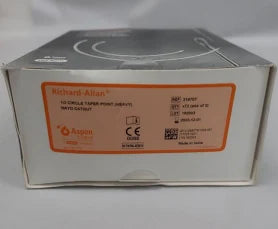 Richard-Allan Suture Needle Style Mayo 1/2 Taper, 2/Pack Sterile, 72/Box