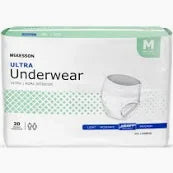 Incontinence, Ultra Underwear, Medium, 20/Pack