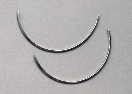 Richard-Allen Surgical Needle 1/2 Circle Reverse Cutting Martins Uterine Sterile, 2/Pack, 72/Box