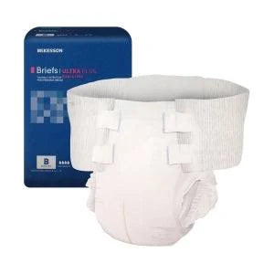 Briefs, Ultra Plus Bariatric, Disposable, 8/Pack
