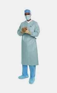 Aero Chrome Breathable Performance Surgical Gown, Extra-Long Size, 32/Case