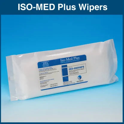 Pre-Saturated Wipes 70% IPA / 30% DIW, 9"x11" Polypropylene Sterile 1200/Case