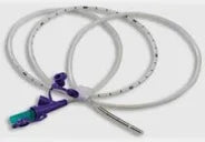 Nasogastric Feeding Tube 7g Weighted Dobbhoff Tip, 12Fr x 43", Stylet, ENFit Connection, 10/Box