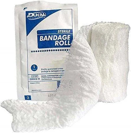 Sterile Bandage Roll 4.5"x4.1yds-8ply 100/Box