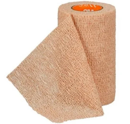 Coban NL Non-Latex Self-Adherent Wrap, 4" x 5 yd, 18/Box