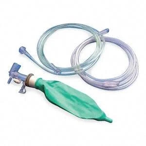 1/2 Liter Neoprene Flow-Inflating Bag With Pre-Attached 7', Oxygen Tubing And 7', 20/Box