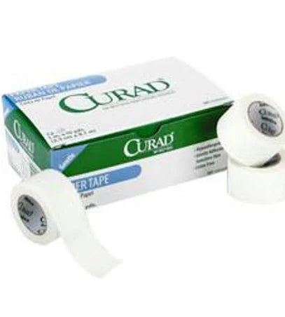Curad Paper Tape, 2" x 10yds, 6/Box
