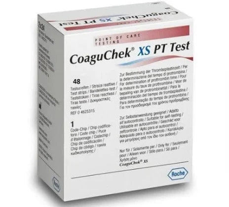 CoaguChek XS PT Test Strips, 48/Box