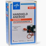 Handheld Aneroid Sphygmomanometer, Infant, 1/Box