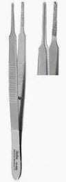 McCullough Suture Forceps, 3 5/8" Serrated Jaws, 11mm, Each
