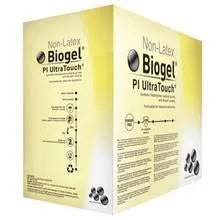 Surgical Gloves, Biogel PI Ultratouch, Synthetic, Size 7.5, 50 Pairs/Box