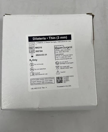 Dilateria, Thin, 3mm, Each