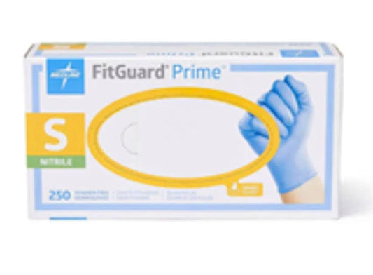 Exam Gloves, FitGuard Prime Nitrile, Powder Free, Small, 250/Box