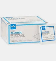 Alcohol Prep Pad 70% Isopropyl Alcohol, 200/Box
