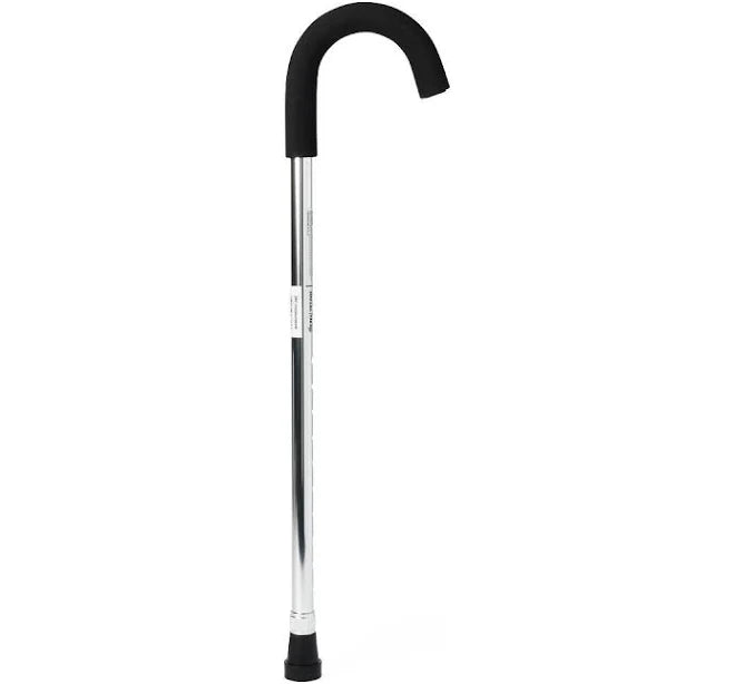 EZ Care Cane, Aluminum, Padded Round Handled Cane, 1/Ea