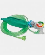 Hyperinflation System 0.5 Liter Bag, w/10ft Manometer tubing & 10ft Oxygen Tubing, 20/Case
