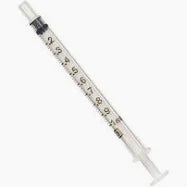 Syringe, 1cc Luer Lock, Sterile 100/8Box