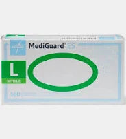 MediGuard ES Nitrile Exam Gloves Large, 300/Box