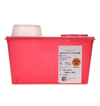 Sharps-A-Gator Sharps Container Chimney Top Small 4 Qt. Each