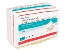 Quilted Adult Briefs, 45"x58" Large,72/Case