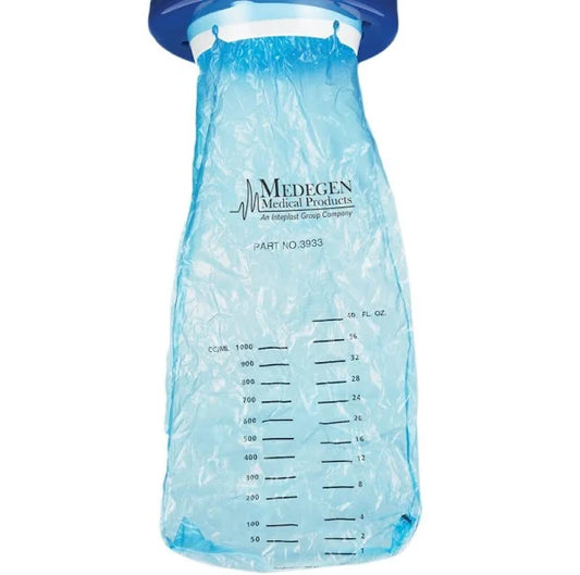 Emesis Bag, 1000cc, Blue, 100/Case