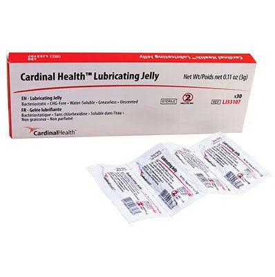 Lubricating Jelly Sterile 0.11oz (3g) 30/Box