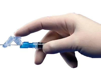 Hypodermic Safety Needle 18G x 1.5" Sterile, 50/Box