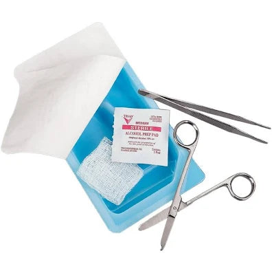 Suture Removal Set, Sterile, 50/Box