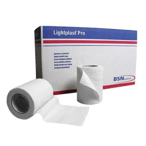 Lightplast Pro Elastic Adhesive Bandage, 2" x 5yds, White, 24/Box