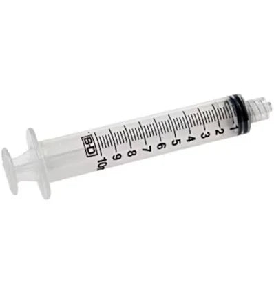 Syringe 10mL, Luer-Lok Tip, Sterile, 100/Box