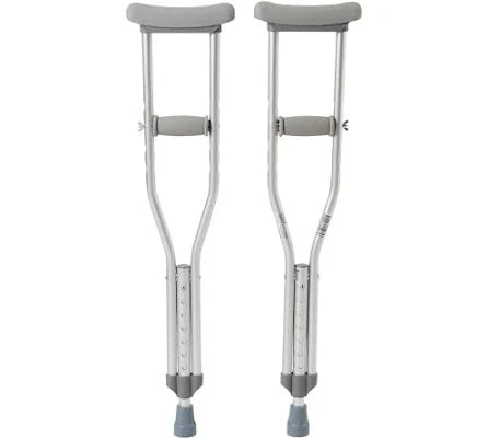 Underarm Crutch, Height 45" to 53"	Pair