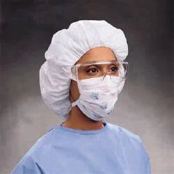 Surgical Mask with Ties, Teddy Bear Print, 50/Box 6 Boxes/Case