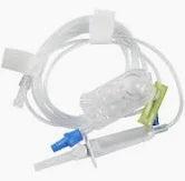 Primary Set 15 Drop w/3 Clave, 3-Way Stopcock Rotating Luer, 19.5mL 150", Sterile, 50/Box
