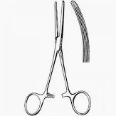 Rochester Carmalt Forceps, 6 1/2" Curved, Each