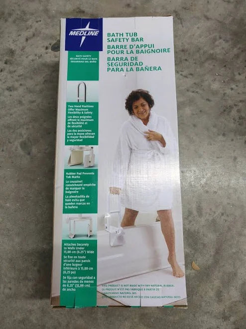 Bath Tub Safety Bar, 1/Box