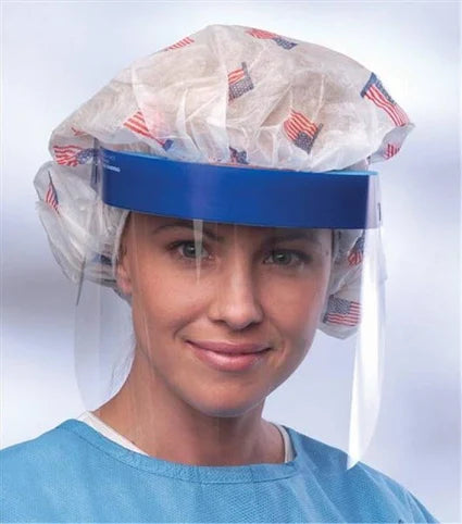 Face Shield With Elastic Band, 24/Box