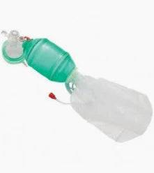 AirFlow Pediatric Resuscitator w/Bag Reservoir, Manometer, Filter & Attached PEEP Valve 10/Case