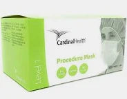 Level 1 Procedure Mask Ear Loops Yellow, 50/Box