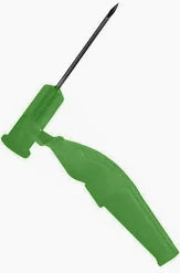 EDGE Hypodermic Safety Needle, Green, 21G x 1.5", 100/Box