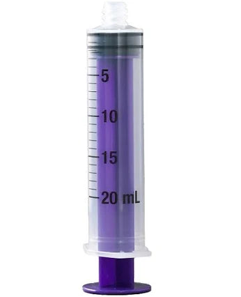 20 mL Syringe With Enfit, Connector And Tip Cap, 100/Box