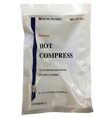 Instant Hot Compresses 6"x9", 24/Case