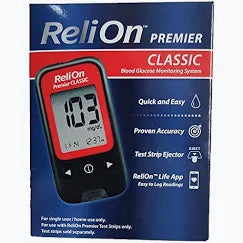ReliOn Premier Classic Blood Glucose Monitoring System, Each