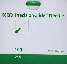 Needle, Precision Glide 21G x 1.5", 100/Box
