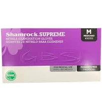Shamrock Supreme Exam Gloves Size M, 1000/Case